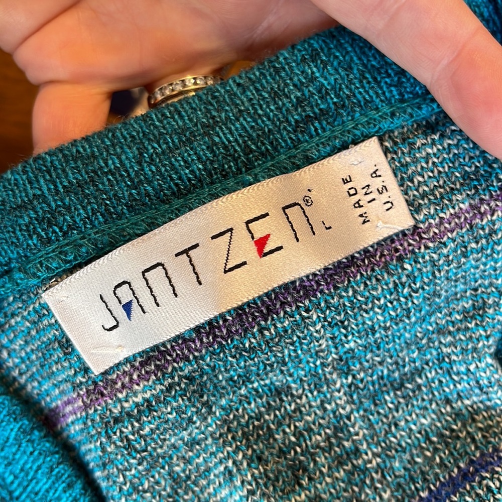 Vintage Jantzen Pullover Grandpa Sweater large - Picture 7 of 11